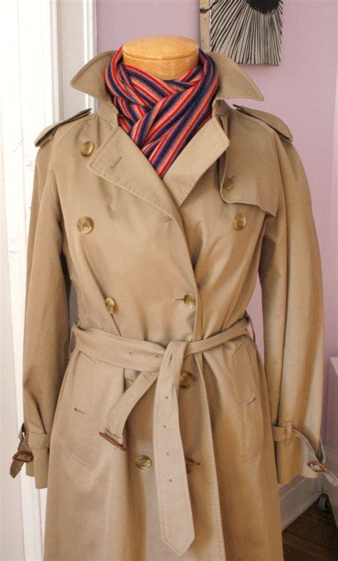 vintage trenchcoat burberry|burberry trench coat clearance.